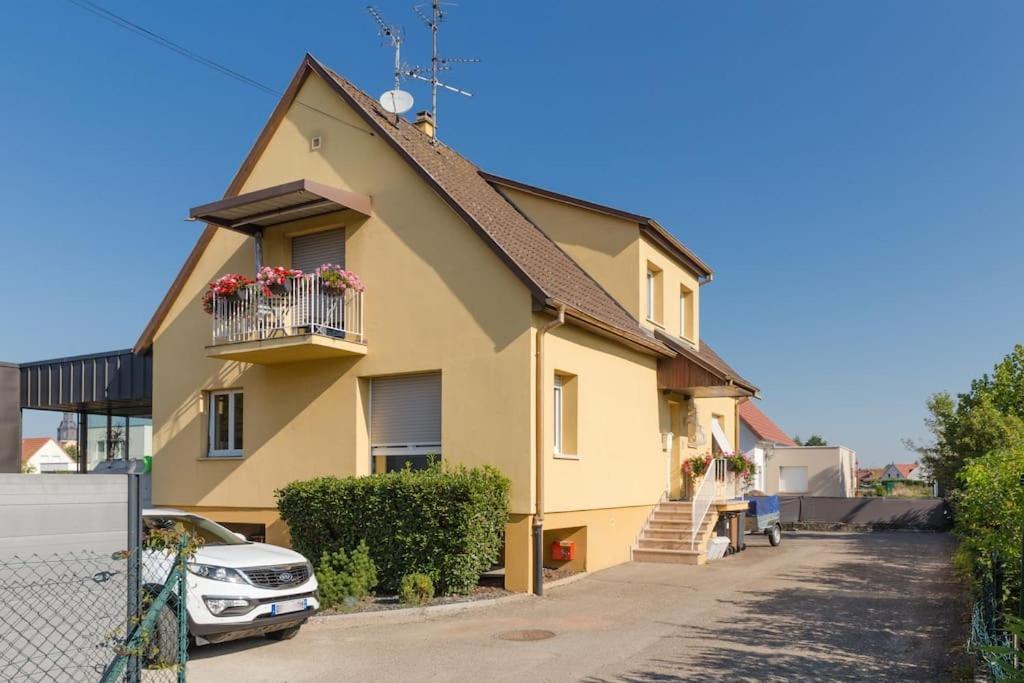 Climatise 70 M2, Proximite De Colmar Apartment